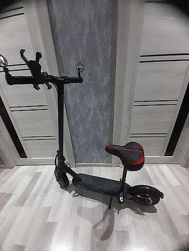 Elektrik skuter – oturacaqlı, güzgülü, sürət rejimli - Qara rəngli lalafo.az -da Elektrik skuter – oturacaqlı, güzgülü, sürət rejimli - Qara rəngli