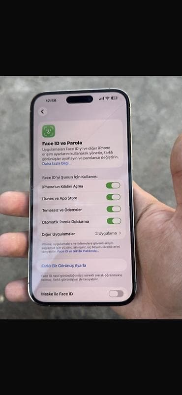 apple iphone 14 pro max: IPhone 14 Pro Max, 128 GB, Ağ, Face ID — 3