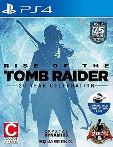 dvd disk oyun: Ps4 üçün rise of the tomb raider oyun diski. Tam yeni, original — 1