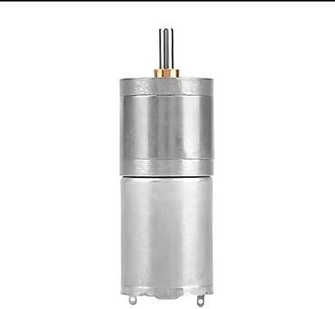 Metal dişli DC motor 620 rpm 12v 8 ədəd var - Tip: Reduktorlu DC
