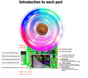 батарея для планшета: DL24 150watt 2-200Volt olcme araligi.RC car ve oyuncaq masin — 4