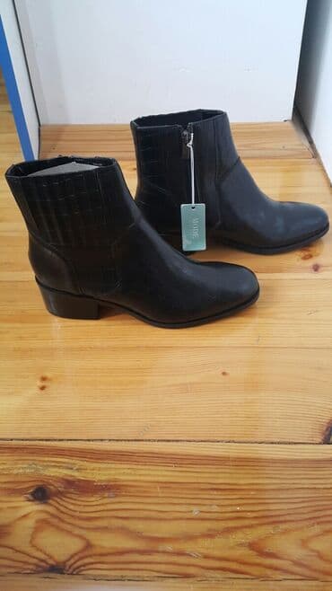 qadın bot: Ölçü: 39, rəng - Qara, Yeni — 2