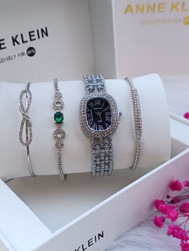 электронные часы: Yeni, Klassik Saat dəsti, rəng - Gümüşü — 49