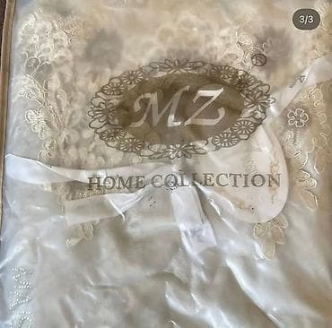 Şamdanlar: Yataq üçün rəng - Bej Yataq örtüyü — 2