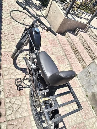 təkər r18: Motorlu velosiped – benzin mühərrikli, arxa oturacaqlı və yük daşıma — 6