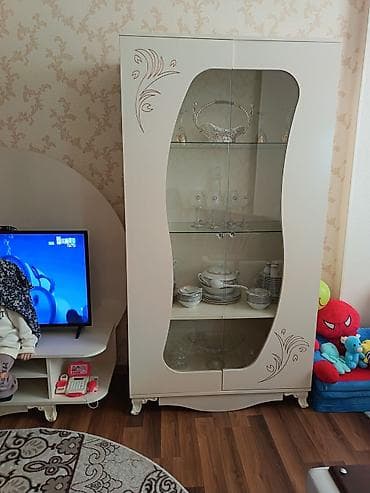 yataxt dəsdi: Qonaq otağı üçün mebel dəsti - Rəng: krem/ivori tonlarında Heç bir — 4