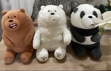 uwaq bezi: Мягкие игрушки Мишки Miniso Состояние игрушек разное Коричневый 20 — 9