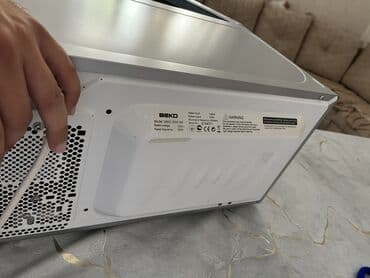 işlenmiş mikrovalnovka: Mikrodalğalı soba Beko, Ayrıca dayanan, Mikrodalğalar ilə, rəng - Boz, Yeni — 3