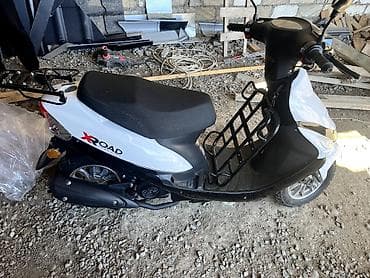 maped s50: XROAD XR skuter - Rəng: ağ-qara - Gündəlik şəhər sürüşü üçün yığcam — 8