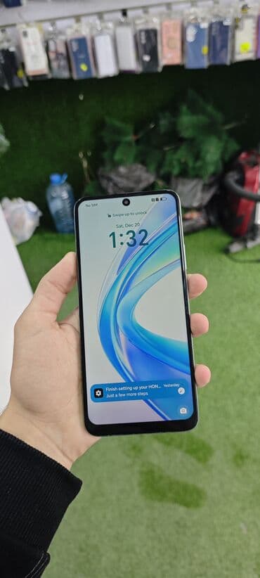 Video oyunlar və konsollar: Honor X7b, 128 GB, rəng - Mavi, Sensor — 2