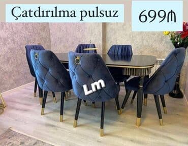 Masalar: Möhtəşəm masa dəsti👑 Yüksək keyfiyyətlə Qiymət : Masa — 2