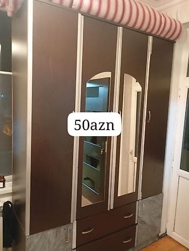 kupe şkaf: *Dolab satilir tecili cixmalidi deye qiymet 50azn unvan Yeni Gunesli — 1
