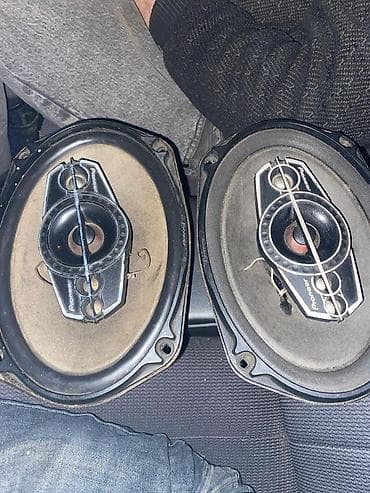 Pioneer TS-A6995S avtomobil akustikası – 6x9 düym (15x24 sm) koaksial