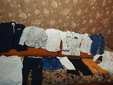 Uşaq geyimləri dəsti – müxtəlif ölçülər və üslublar- bir ededi 3- 4-