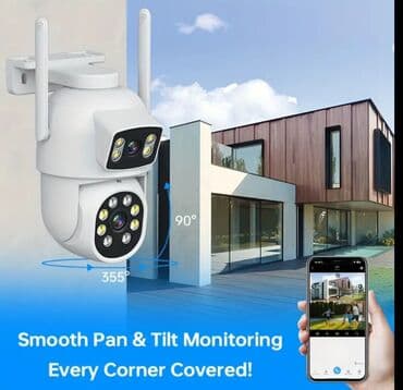 interkom: WiFi Ultra HD Video Calling Camera Özəlliklər: - Ultra HD görüntü — 3