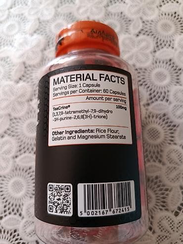TEACRINE – Research Series, 60 kapsul Məhsul təsviri: - Enerji və — 2