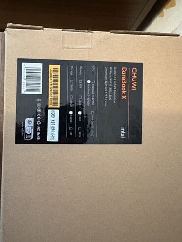 Digər noutbuklar və netbuklar: Intel Core i5, 16 GB, 14 " — 3