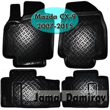 антискользящие коврики: Mazda CX9 CX-9 2007-2015 üçün poliuretan ayaqaltılar. Полиуретановые — 1