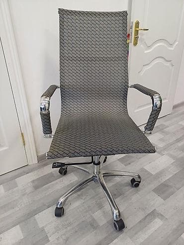Мебель: 5 eded Ofis kreslosu – mesh parça və metal konstruksiya - Dizayn — 2
