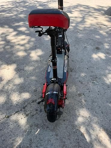 электросамокат купить: Elektrik skuter – oturacaqlı, güclü işıqlanma və disklə əyləclər - — 5