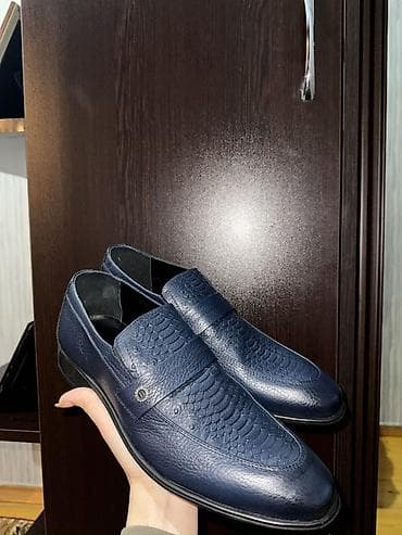 Qadın geyimləri: Məhsul: Kişi loafers ayaqqabısı - Rəng: Tünd mavi (navy) - Modell — 3
