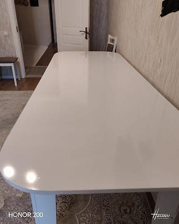 Гостиный стол, Б/у, Нераскладной, MDF, Прямоугольный стол — 3