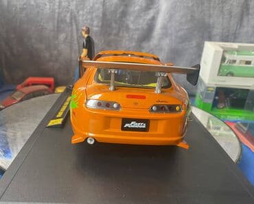 metbex tavan modelleri: Коллекционная модель Toyota Supra A80 Orange 1995 Jada Toys Art — 19