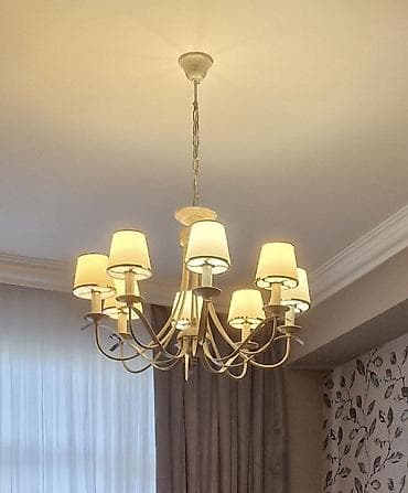 lust: Çılçıraq, 8 lampa, Metal — 1