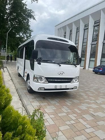 Hyundai County mikroavtobus - Korpus: ağ rəng, orta ölçülü — 2