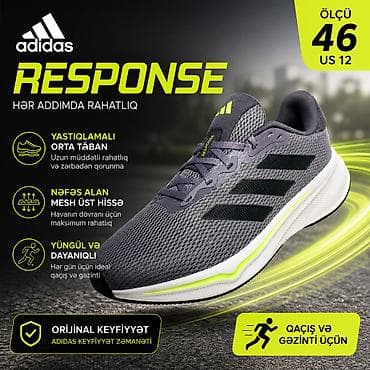 ORİJİNAL ADIDAS (ABŞ) kişi qaçış/treyninq krossovkası - Ölçü: 46 (US