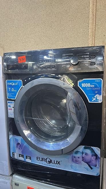 dvd tutumu: Paltaryuyan maşın Eurolux, 7 kq, Avtomat, Qurutmasız — 1