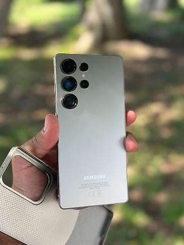 Samsung Galaxy S25 Ultra, 256 GB, rəng - Gümüşü, İki sim kartlı, Face ID, Sensor — 3