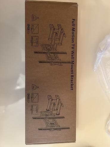 kronşteyn: Divar üçün universalmontaj dayağı – TV və monitorlar üçün - Material — 9