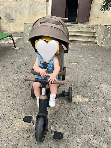 Спорт и хобби: Kidilo uşaq üçtəkərli velosiped/kolyaska - Brend: Kidilo - Rəng — 2