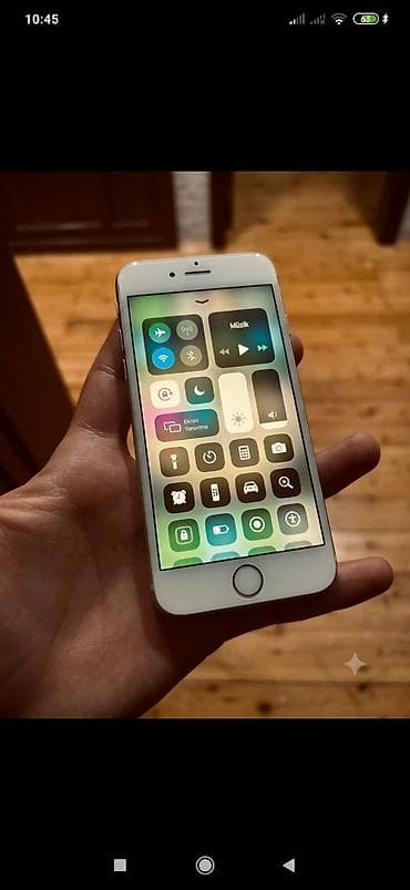 телефоны fly тв: IPhone 6, 16 ГБ, Серебристый, Отпечаток пальца — 5