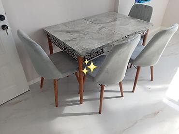 Mətbəx üçün, Açılan, 4 stul