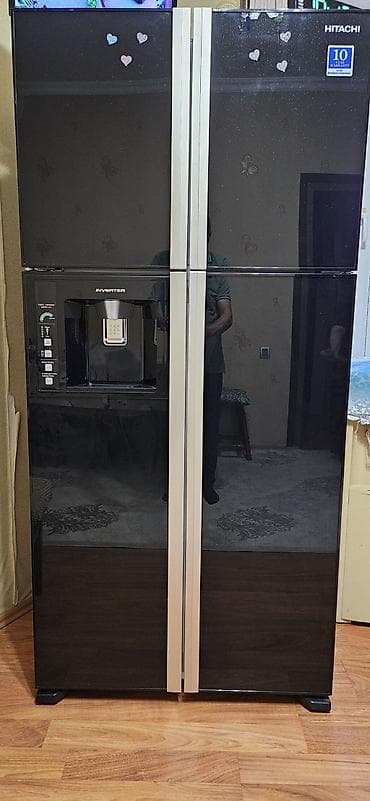 keys sat: Hitachi inverter soyuducu (iki qapılı, üst kamera dondurucu) - Rəng — 1