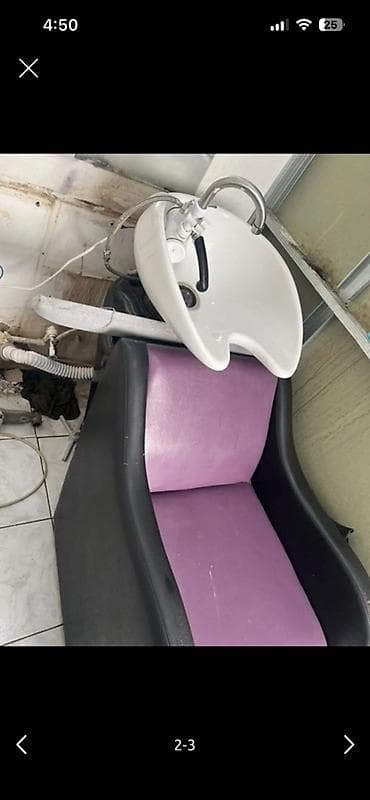 il: Salon üçün saç yuma kreslosu və çanaq dəsti - Tip: Bərbər/xair salonu — 2