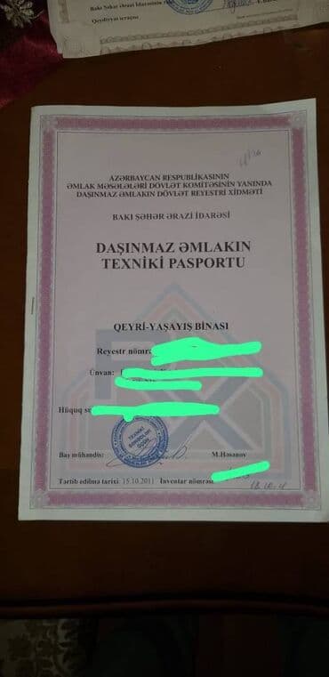 nerimanovda obyekt satilir: Əhmədli metrosunun arxasında, məhəllə içində 270 kv sahəsi olan moyka — 6