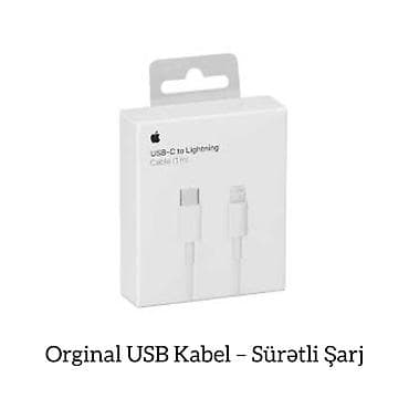 iphone usb kabel: Kabel Apple, Type C (USB-C), Yeni — 1