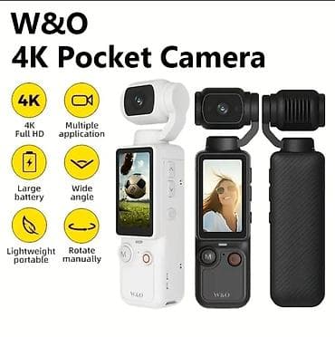 xiaomi modem wifi: W&O 4K Pocket Camera – cib ölçülü stabilizasiya olunan video — 1