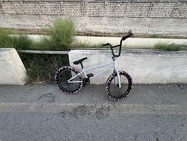 Велосипеды: BMX tipli velosiped - Gümüşü/alüminium rəngli BMX gövdə, möhkəm — 2