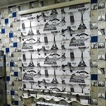 perde jaluz: Rollet/jorjalı pərdələr – dekor və günəşdən qorunma üçün praktiki — 7