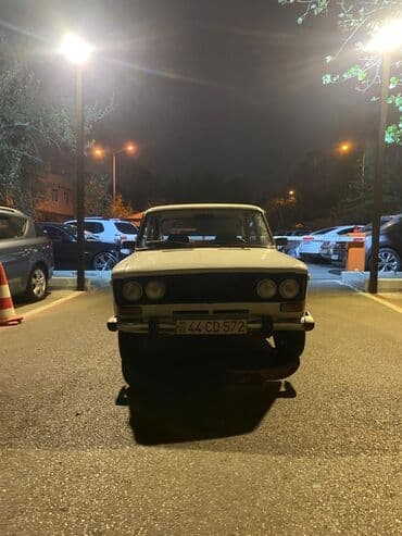 jiquli matoru: VAZ 2106 sedan – ağ rəngli, klassik “Jiquli” dizaynı ilə — 1