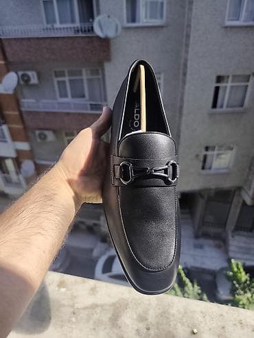 Şəxsi əşyalar: ALDO kişi loaferi – qara rəng, klassik dizayn - Model: ALDO loafer - — 4