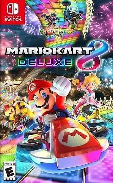 switch: Nintendo Switch üçün Mario Kart 8 Deluxe – rəngarəng treklərdə yüksək — 1