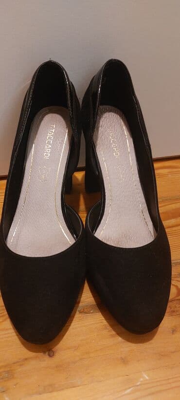 barya ayakkabı: Tuflilər, Ölçü: 39, rəng - Göy, İşlənmiş — 1