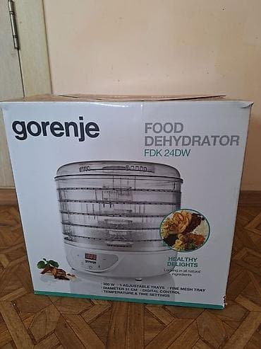 Meyvə və tərəvəz qurudan aparat Gorenje, 5 bölməli, Yeni — 3