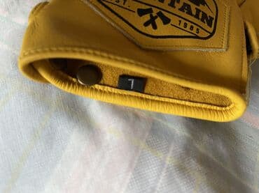 İdman qidaları: Məhsul: “MOUNTAIN” yarım barmaqlı dəri əlcəklər - Material: qalın — 3