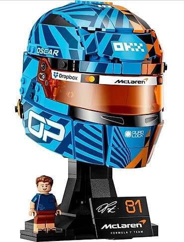 panda oyuncaq: McLaren Mastercard F1 Team Oscar Piastri Helmet – LEGO - Rəsmi — 6